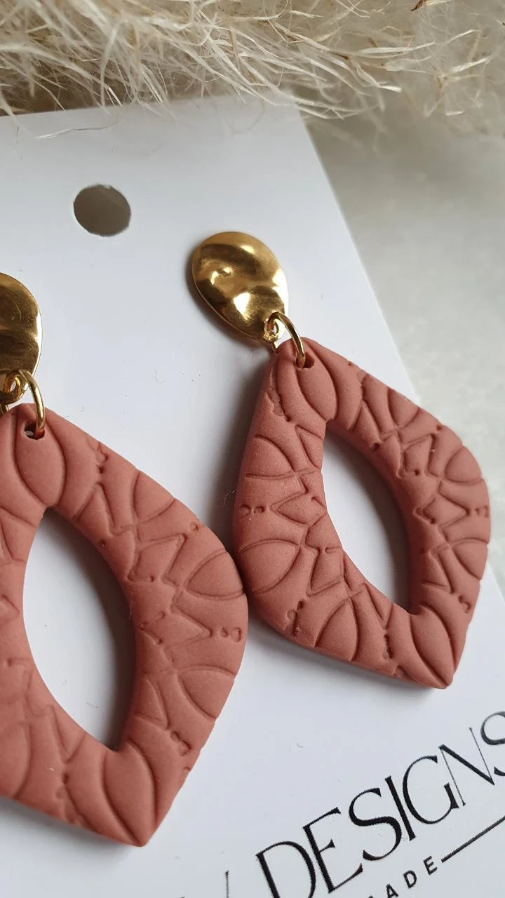 Polymer clay earrings – photo 2